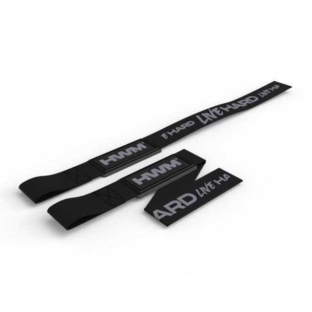 Par Correas de Levantamiento Hard 3.0 Negro / HWM®